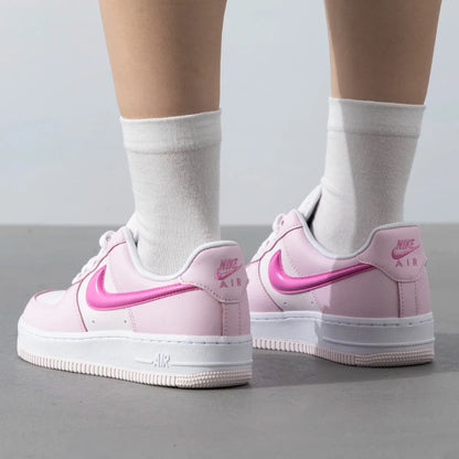 Nike Air Force 1 Women's Pink Cat Claws Sneakers (HM3696-661)