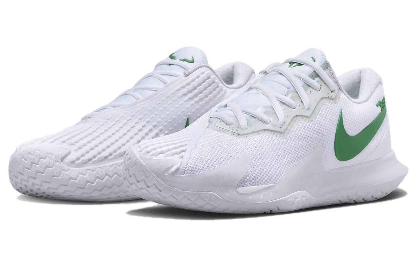 Nike Court Zoom Vapor White Kelly Green Sneakers for Men DD1579-103 with Original Box